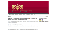 Desktop Screenshot of lampari.de